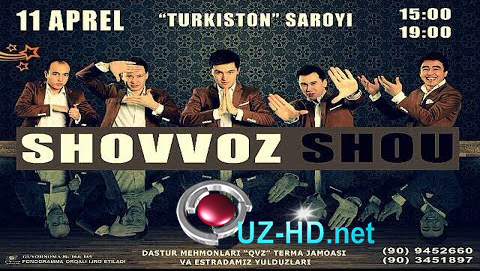 QVZ 2012 | SHOVVOZ SHOU 2 | 20.12.2012 Konsert dasturi